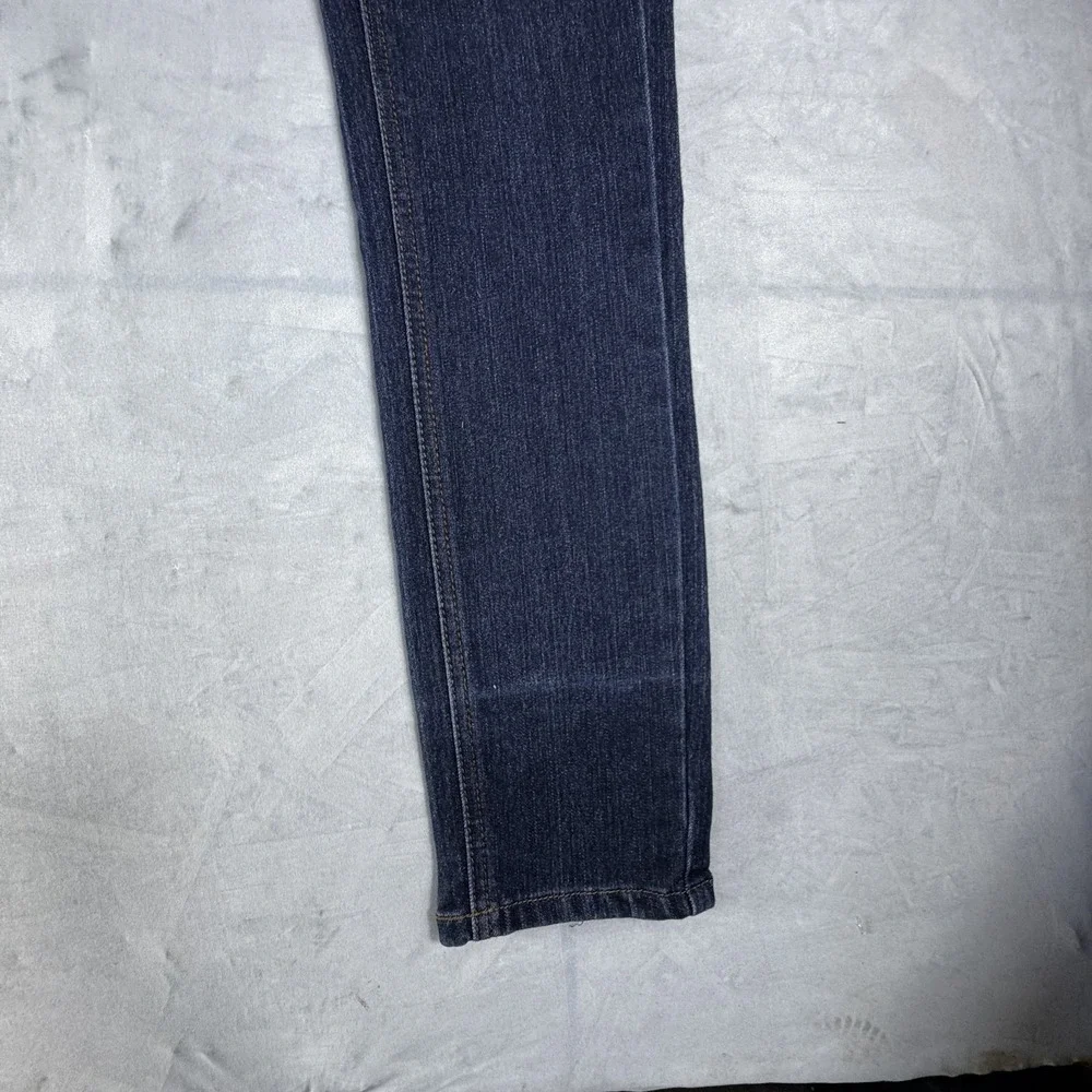 BQB‎ Womens Skinny Jeans Blue Dark Wash Denim Stretch 5-Pocket Slim Fit Size 7